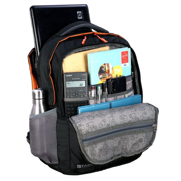 Fs Fashion Casual Backpack for Men & Women ( 15.6 inch, Black ) 0012 - Image 4