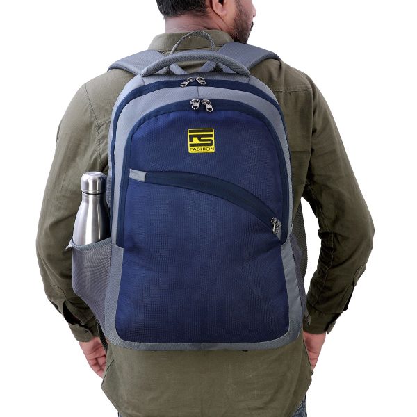 Fs Fashion 45 L Laptop Backpack (Blue&Grey) 0020 - Image 2