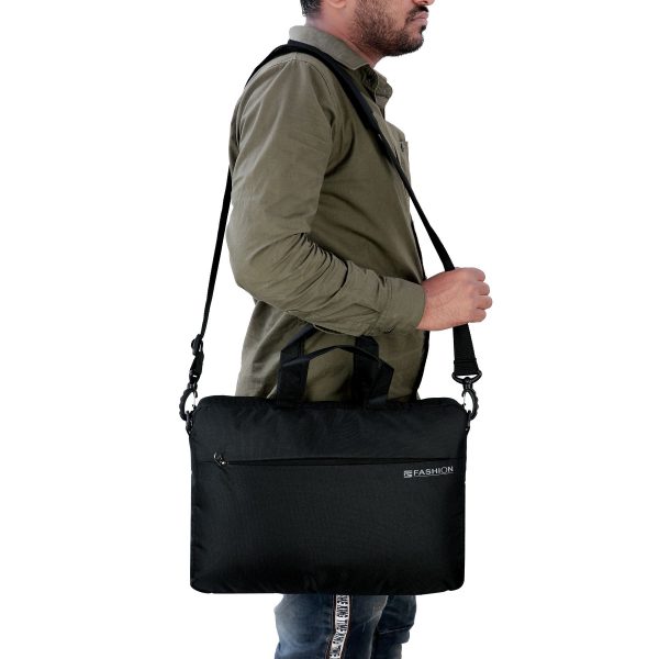 Fs Fashion Laptop Messenger Bag (Black, 35 L) 0034 - Image 2