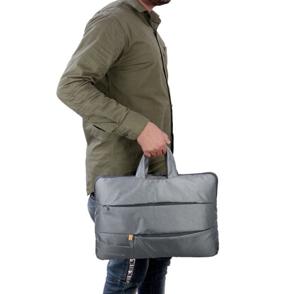 Fs Fashion Hand Office Messenger Bag (Grey, 35 L) 0032 - Image 2
