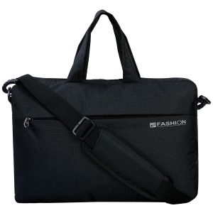 Fs Fashion Laptop Messenger Bag (Black, 35 L) 0034