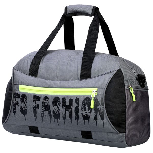 Fs Fashion Polyester Duffle Sports Gym Bag for Men and Women (Black, 30 L) 0031 - Image 3