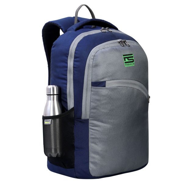 Fs Fashion Laptop Backpack Stylish Bag (35 L, Grey) 0022 - Image 4