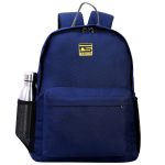 Fs Fashion College Backpack Men & Women (Navy Blue) 0019