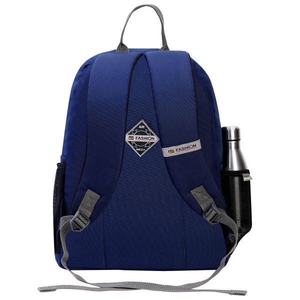 Fs Fashion College Backpack Men & Women (Navy Blue) 0019 - Image 5