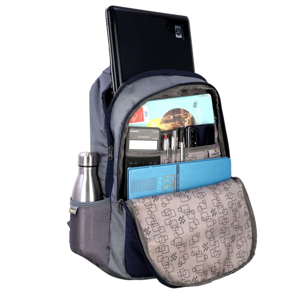 Fs Fashion 45 L Laptop Backpack (Blue&Grey) 0020 - Image 7