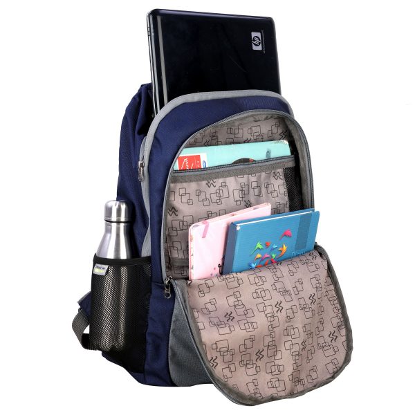 Fs Fashion Laptop Backpack Stylish Bag (35 L, Grey) 0022 - Image 7