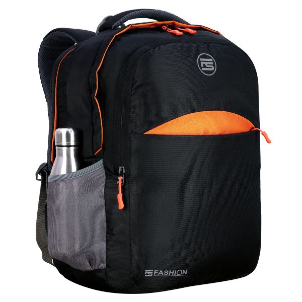 Fs Fashion Casual Backpack for Men & Women ( 15.6 inch, Black ) 0012 - Image 5