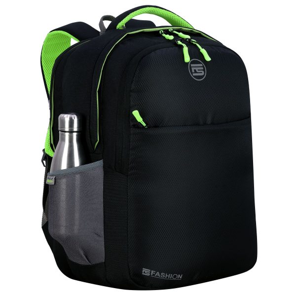 Fs Fashion 45 L Casual & Laptop Backpack (Black) 007 - Image 5