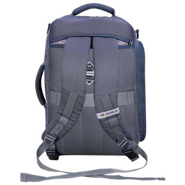 Fs Fashion Grey Convertible Backpack Messenger Bag Shoulder Bag Laptop Multi-Functional 3 in 1 . 004 - Image 7