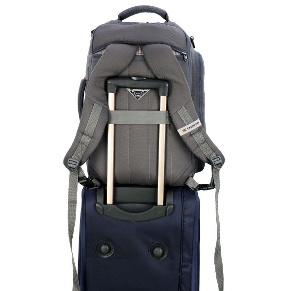 Fs Fashion Grey Convertible Backpack Messenger Bag Shoulder Bag Laptop Multi-Functional 3 in 1 . 004 - Image 10