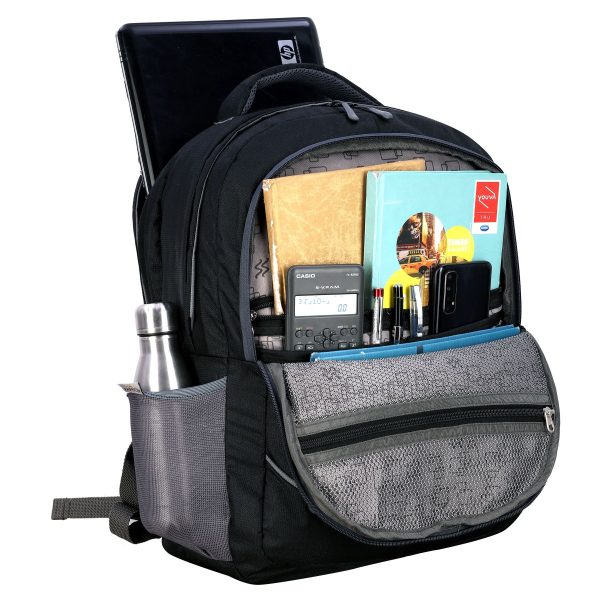 Fs Fashion 17-inch Casual Backpack for Men and Women (Black , 45 Ltrs) 0010 - Image 8