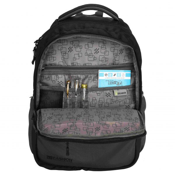 Fs Fashion School Backpack 45 L for (15.6 inch Grey&Black) 0014 - Image 5