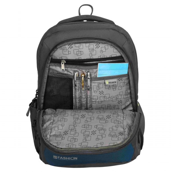 Fs Fashion Laptop Backpack 45 L (Grey&Blue) 0016 - Image 3