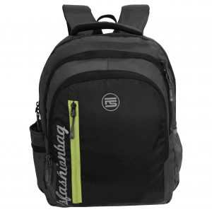 Fs Fashion Casual Backpack 45 L (Black&Grey) 0017
