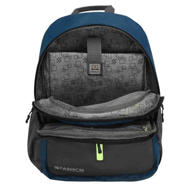 Fs Fashion College Bag 35 L (Grey&Blue) 0018 - Image 5