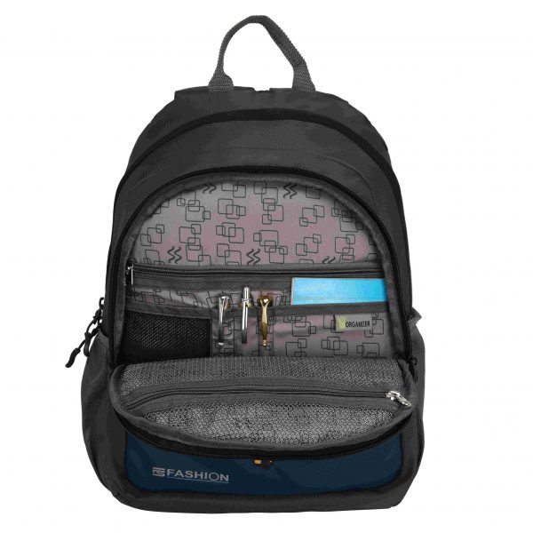 Fs Fashion College Bag 15.6 inch (SkyBlue & Black) 0018 - Image 5