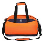 Fs Fashion 55 L Duffel Bag (Orange&Black) Large Capacity, 0029