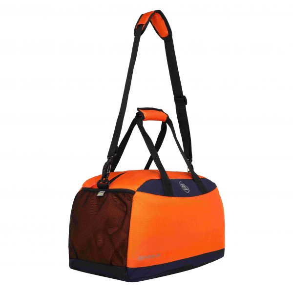 Fs Fashion 55 L Duffel Bag (Orange&Black) Large Capacity, 0029 - Image 2