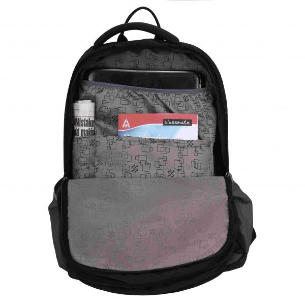 Fs Fashion Casual Backpack 44 L (Grey&Black) 009 - Image 6